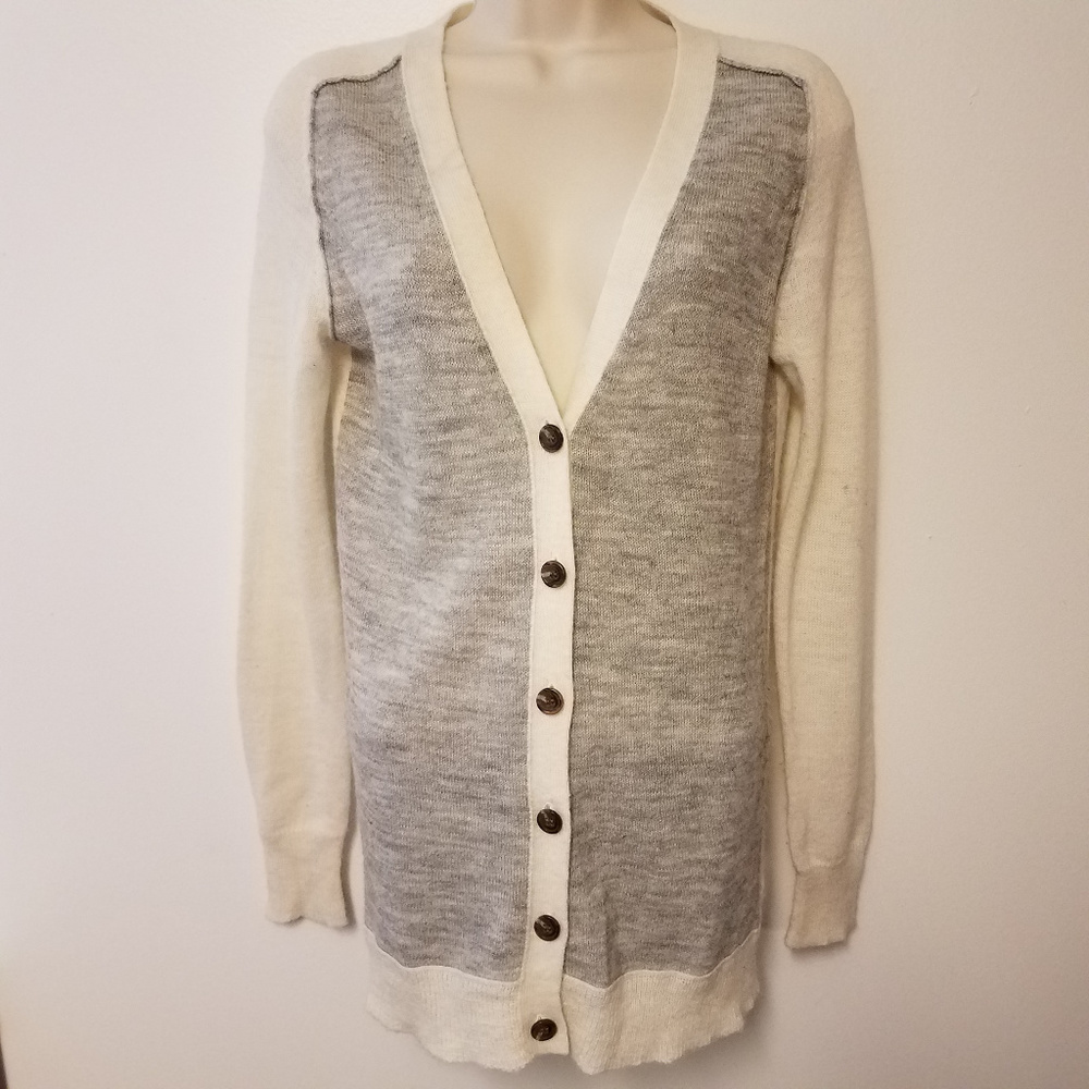 J Crew lightweight long sweater women size M